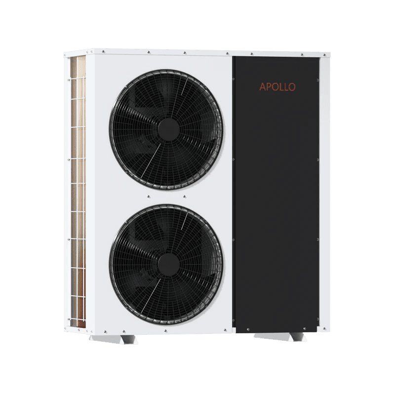 Apollo air-to-water heat pump outdoor unit.