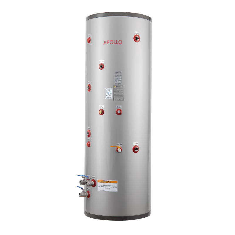 APOLLO DHW110 MAX - Stainless Combined Indirect Water Heater Tank