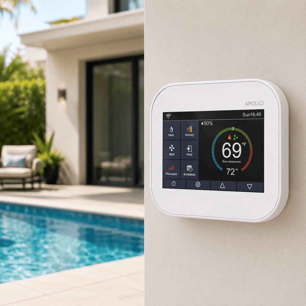 APOLLO Wi-Fi Pool Thermostat / Aquastat