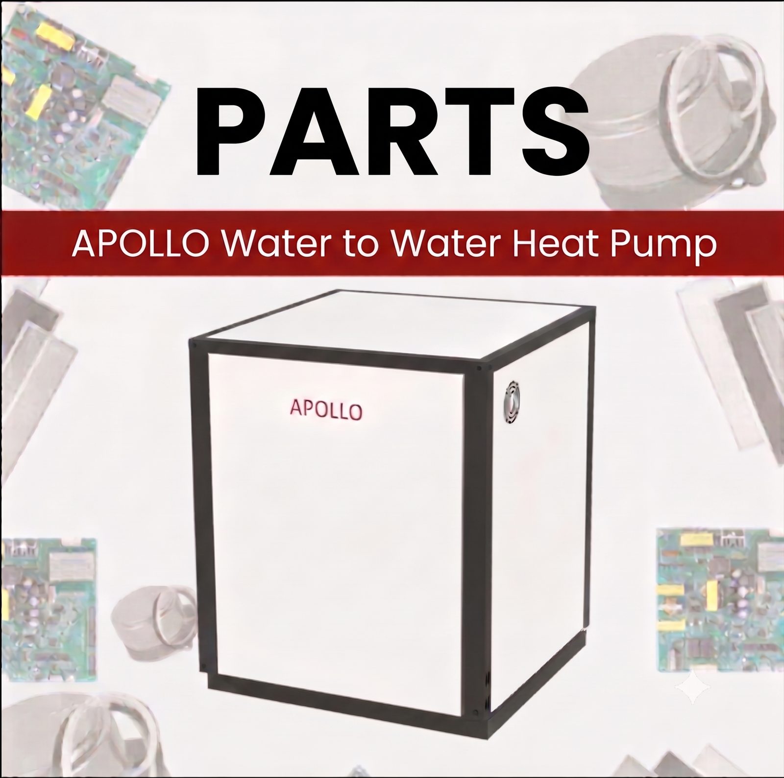 Parts - Apollo Water to Water Geothermal Heat Pump