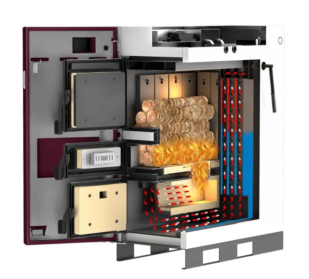 TITAN Lambda Wood Gasification Boiler, 110K-175K BTU